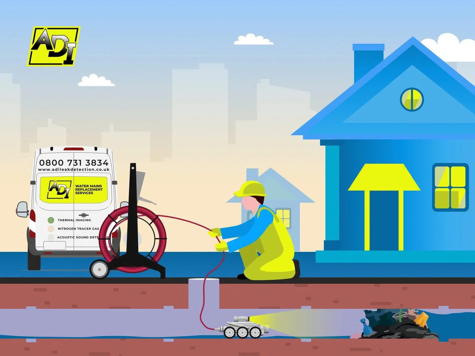 Drainage CCTV Surveys & Investigations Cramlington